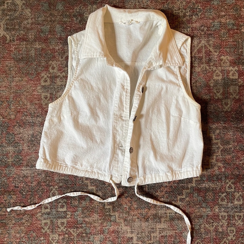 Collared Crop Top